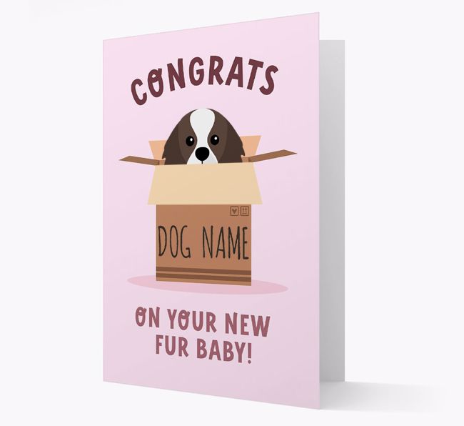 Congrats On Your New Fur Baby: Personalised {breedFullName} Card